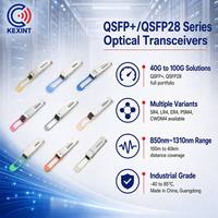 Modul Transceiver Optik Cisco Kompatibel 40GBASE-LR4 QSFP+ 40G 1310nm 10km DOM Duplex LC/UPC SMF