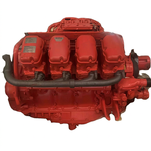 Le nouveau moteur diesel 8 cylindres rouge DC16 076A à prix départ usine a une vitesse de puissance élevée de 425KW/1900RPM. - Product Image 1