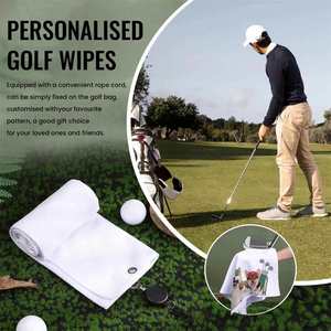 Toalla Deportiva de Golf de Microfibra con Diseño de Piña, Triple Pliegue, Engrosada, Esencial para Uso Promocional - Product Image 2