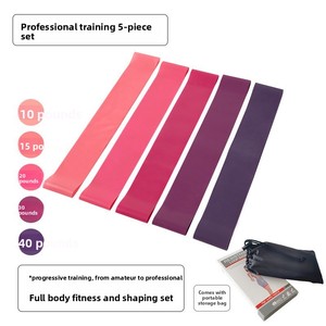 Bandes de Résistance TPE Directes d'Usine pour Fitness, Yoga, Exercice, Élastiques pour le Remodelage Corporel et les Boucles pour Fessiers Sculptés - Product Image 3