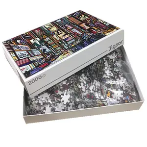 Quebra-cabeças de papel personalizado 2000 peças, adulto