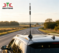 Antenne omnidirectionnelle verticale double bande 5G à gain élevé 6dBi de 245 mm, étanche, avec base magnétique extérieure pour WiFi
