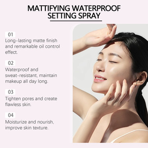 พรีเมี่ยมไม่ใส่น้ำมันระบายอากาศได้ดีทนต่อเหงื่อน้ำก่อนโพสต์แต่งหน้าใช้ตั้งหมอก - Product Image 3