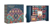 Boîte-cadeau calendrier de l'avent à double porte personnalisée en gros, 24 jours, boîte vide pour le thé, bon prix, emballage en papier