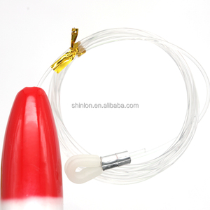 Leurres de pêche à la traîne en eau salée bouchons de cèdre pour thon 4 "6" 8 "bouchons de pêche leurre en bois cèdre naturel entièrement gréé - Product Image 3