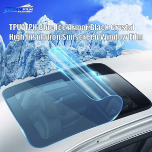 TPU TPH สติ๊กเกอร์ป้อง<span class=keywords><strong>กัน</strong></span>หลังคาซันรูฟรถยนต์ สีน้ำเงินดำ 7.5 มิล ป้อง<span class=keywords><strong>กัน</strong></span>รอยขีดข่วน ฉนวน<span class=keywords><strong>กัน</strong></span>ความร้อนสูง <span class=keywords><strong>กันแดด</strong></span> - Product Image 3