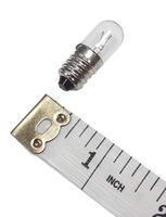 Ampoules led à Base de vis Miniature E10, Style Bullet, 1.5V/0,3a, incandescence, original
