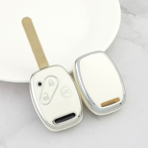 Чехол для ключей из ТПУ с 3/4 кнопками для <span class=keywords><strong>Honda</strong></span> Accord Fit, CR-V, Civic-защитный чехол с защитой от царапин - Product Image 2