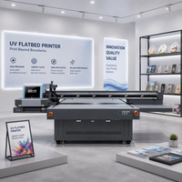 Impresora UV Plana Industrial 1612 con Posicionamiento Visual, Cámara CCD, Impresión UV de Gran Formato para Acrílico, Vidrio, Madera y Metal