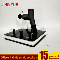 Support de Présentation pour Pistolet de Massage à LED Style Moderne, Écologique, Recyclable, en Acrylique de Luxe, Étagère à Niveaux Personnalisée pour Comptoir