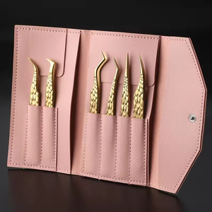 Juego de 6 Pinzas para Cejas de Alta Calidad, Pinzas Puntiagudas para Extensión de Pestañas, Precio Bajo por Mayoreo - Product Image 3