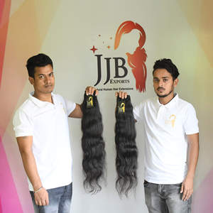ผมอินเดียแท้แบบไม่ผ่านกระบวนการ พร้อมเชือกผูกผมแบบ HD Closure  แบบ Body Wave และ Deep Wave ผมมนุษย์แท้แบบ Raw Curly Temple - Product Image 1
