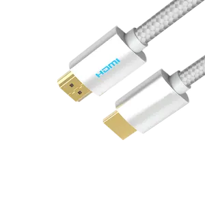 Neues High-End-Ethernet 4K 3D 60Hz 1080P/2160P Nylon geflecht von Stecker zu Stecker Hochgeschwindigkeits-HDMI-Kabel für TV