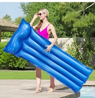 Heißer Verkauf: PVC-Schwimmbad-Luftmatratze mit individuellem Logo, 0,25–0,3 mm dick, anpassbare Größe & Farbe, schwimmendes Poolbett