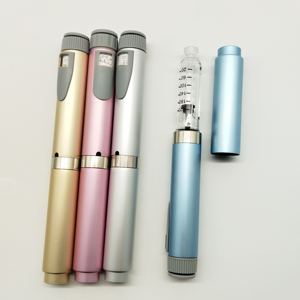 OEM <b>Refillable</b> Metal <b>Pen</b> Body with Rubber Stopper Laser Logo for Skincare Cream and Cosmetic Packaging - Product Image 4