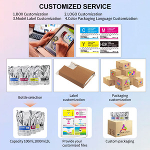 Bolsa de tinta de sublimación de tinta T46 de impresión de transferencia de 1100ml para impresora Epson F6300 F6330 F6370 F9430 F9400 F9460 F9470 F9480 con Chip - Product Image 4