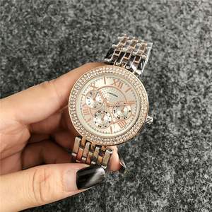Reloj de lujo de marca Foumers para mujer, otros relojes de línea premium con piedra de circonita cúbica y cuarzo chapados en oro, recién llegados - Product Image 6