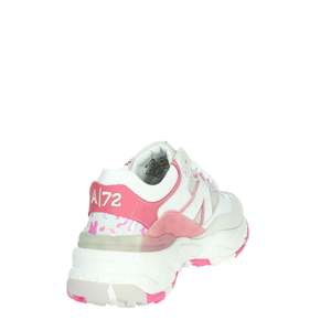 Zapatillas Deportivas para Mujer Accademia 72, Blancas y Fucsia, con Suela Gruesa, Estilo Casual y Moderno - Product Image 2