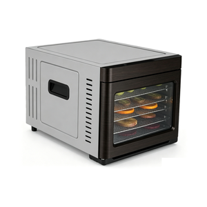 Deshidratador <span class=keywords><strong>de</strong></span> Alimentos <span class=keywords><strong>de</strong></span> Acero Inoxidable con Acabado Madera, Versión Premium, con Pantalla Digital, Libre <span class=keywords><strong>de</strong></span> BPA - Product Image 1