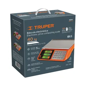 เครื่องชั่งอิเล็กทรอนิกส์อเนกประสงค์ รุ่น BOX 1 รองรับน้ำหนัก 40 กก. ยี่ห้อ TRUPER - Product Image 3