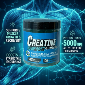 Private Label Sugar Free <b>Creatine</b> <b>Monohydrate</b> Gummies Jar for Lean Muscle and Strength Support OEM ODM Service - Product Image 3