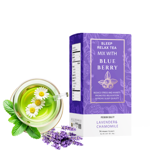 Customized Sleep Herbal <strong>Tea</strong> for Adults Infused with Lavender Chamomile <strong>Valerian</strong> Root - Product Image 1