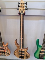 Guitare basse électrique de haute qualité, manche traversant le corps, micros actifs