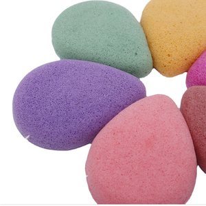 Nhãn Hiệu Riêng Tre Màu Đen Than Màu Hồng Màu Xanh Lá Cây Hữu Cơ Nước Drop Shipping <span class=keywords><strong>Konjac</strong></span> Miếng Bọt Biển Và Một Giọt Nước Mắt Drop Red Clay <span class=keywords><strong>Konjac</strong></span> Miếng Bọt Biển - Product Image 3