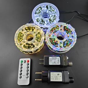 New Màu Xanh Lá Cây Chuỗi Đèn Dây Đồng Sao Cổ Tích Đèn <span class=keywords><strong>LED</strong></span> Cho Vườn Nho Trang Trí 220V Bầu Không Khí Cho Cây Giáng Sinh - Product Image 3