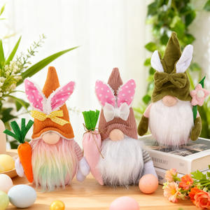 Neue Osterdekoration 21cm Gesichtslose Puppe Plüschtier Tischdekoration - Product Image 3