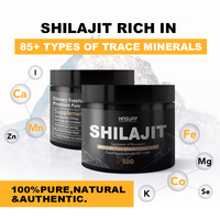 Vente chaude 30g 50g Pur Naturel Shilajit Résine Puro Himalaya Sirop pour Adultes