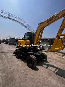 Excavadora Usada Original Hyundai R60W-7 R60W R 60 W Cargadora de Ruedas en Venta - Product Image 2