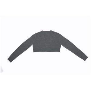 Cárdigan de moda para mujer personalizado OEM fino 100% lana merina Tejido estilo chino ajuste suelto manga larga cuello redondo - Product Image 6