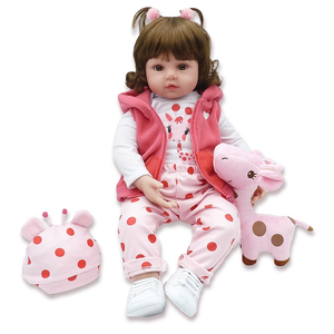 Muñecas Bebé Reborn Realistas de 47 cm, Accesorios para Niñas, Juguetes, Cuerpo Completo de Silicona Vinílica, Muñeca Bebé Reborn de Silicona Realista - Product Image 1