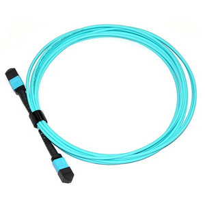 Cable de Fibra Óptica MTP/MPO de 24 Hilos Multimodo 50/125 OM4 Plenum Hembra-Hembra Método <span class=keywords><strong>C</strong></span>, Proveedor Chino - Product Image 2