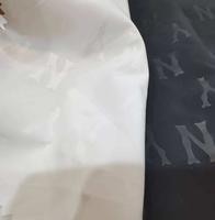 Tissu de doublure en pongé gaufré sergé 100 % polyester antistatique, idéal pour les sacs d'extérieur, les bagages et les vêtements