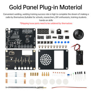 Kit de production électronique de <span class=keywords><strong>radio</strong></span> FM numérique à fréquence complète, ensemble de soudage DIY avec interface Type C, 87-108 MHz, DC 5V RDA5807M - Product Image 2