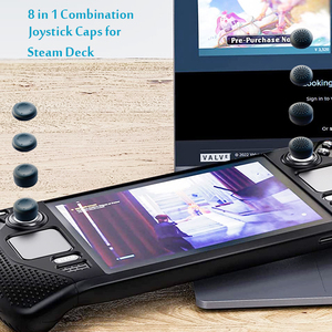 Tay cầm cần điều khiển tương tự HOXC tương thích với Steam Deck, PS4, X Box One, X Box Series X/S, 8 chiếc trong 1 bộ - Product Image 3