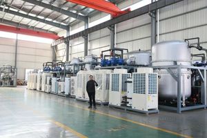 不锈钢低温热泵蒸发器，带CIP自清洗功能，用于印刷染色废水，无锡朗和 - Product Image 6