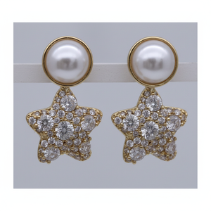 Di alta qualità stile bohémien regolabile in lega polsini con perline di Design gioielli di moda per le donne orecchini di perle - Product Image 1