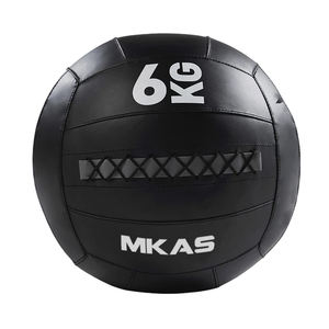 Balón Medicinal de Pared MKAS Personalizado de Alta Calidad con Carcasa de PVC Negro para Entrenamiento de Potencia, Balón Medicinal de Pared para Gimnasio de Competición de 2-12 kg - Product Image 6