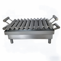 Barbecue portable au charbon de bois pour fêtes en plein air, pliable et compact, idéal pour le camping, la plage, le parc et le jardin