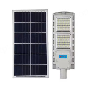 Offre Spéciale 200W 300W tout-en-un SMD LED lampadaire solaire étanche IP65 aluminium route intégré réverbère extérieur - Product Image 1