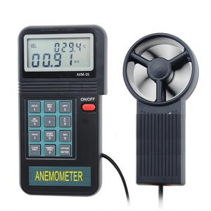 เครื่องวัดความเร็วลมดิจิตอลแบบมือถือ TES AVM-01/03/05/07 เครื่องวัดความเร็วลม HVAC เครื่องทดสอบความเร็วลมจอแสดงผล LCD - Product Image 1