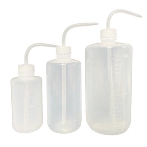 <b>Plastic</b> <b>Squeeze</b> Wash <b>Bottle</b> 250ml 500ml 1000ml Laboratory Chemical <b>Bottles</b> With Long Spout For Precise Dispensing - Product Image 4