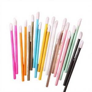 Applicateur de rouge à lèvres à tête interchangeable, brosse à lèvres en nylon, outil cosmétique - Product Image 3