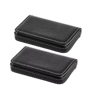 PU皮革散装名片夹便携式口袋名片夹钱包礼品超薄名片盒 - Product Image 2