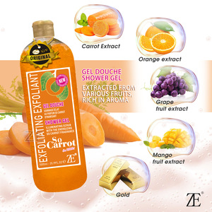 Produits de Soin DRMEINAIER, Gel Douche Éclaircissant Bio Extra 1000ml, Hydratant et Blanchissant, Crème de Douche Corps Citron Doré - Product Image 4