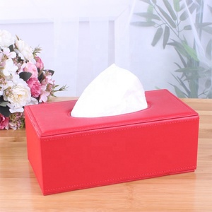 Nordic Boxes Baby Napkins Faux Leather Luxury Fashion High Grade Home Tissue Storage Box - Product Image 3