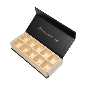 Diseño de caja de <span class=keywords><strong>chocolate</strong></span> elegante personalizado Estampado en caliente Lámina de oro Caja de embalaje de barra de <span class=keywords><strong>chocolate</strong></span> de cartón de lujo Cajas de embalaje de <span class=keywords><strong>chocolate</strong></span> - Product Image 1